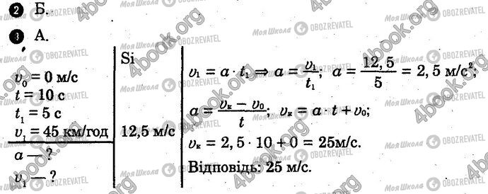 ГДЗ Физика 10 класс страница Вар2 Впр2-3